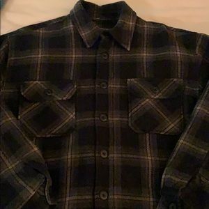 Quilted flannel jacket